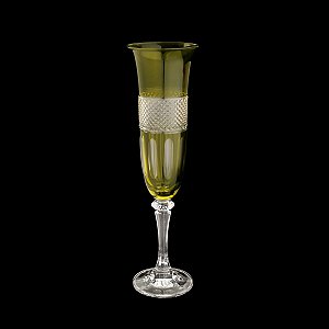 CJ 6 TAÇAS CHAMPAGNE CRISTAL ECOLÓG SAPHIRE KLEOPATRA 175ML