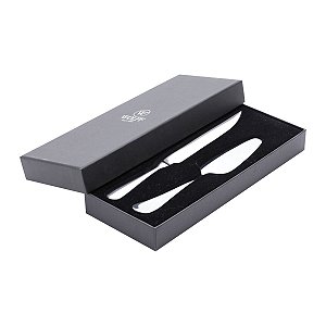 CJ 2 PCFACA E PÁ P/BOLO DE AÇO INOX LUGANO