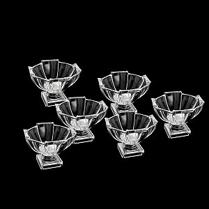 TAÇA P/SOBREMESA DE CRISTAL STAGE