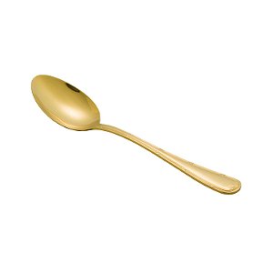 (UN) COLHER P/ARROZ PVD DOURADO CROISÉ