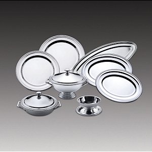 BAIXELA DE PRATA PÉROLA 8PC