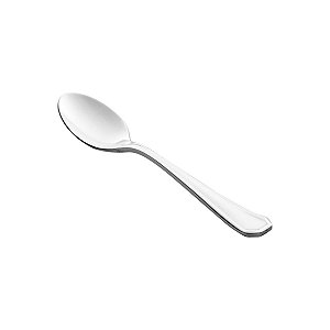 (DZ) COLHER P/CAFÉ DE AÇO INOX HEXAGONAL