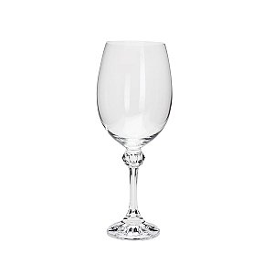 CJ 6 TAÇAS P/ÁGUA DE CRISTAL ECOLÓGICO ELISA 450 ML