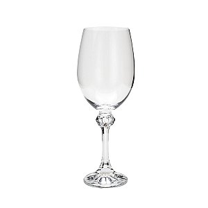 CJ 6 TAÇAS P/VINHO TINTO DE CRISTAL ECOLÓGICO ELISA 350 ML
