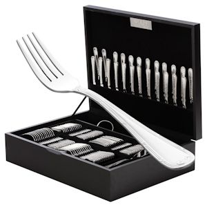 FAQUEIRO 75PC PRATA CROISÉ S/ESTOJO