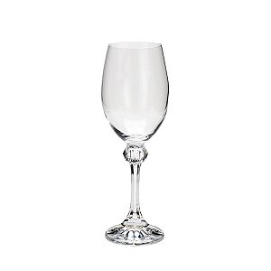 CJ 6 TAÇAS P/ VINHO BRANCO DE CRISTAL ECOLÓGICO ELISA 250 ML