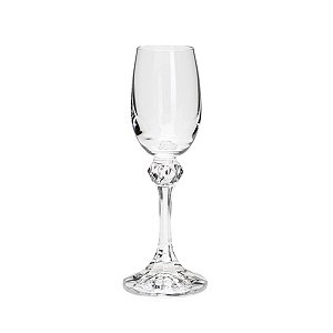 CJ 6 TAÇAS P/LICOR DE CRISTAL ECOLÓGICO ELISA 65ml