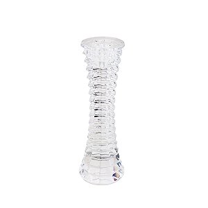 CASTIÇAL DE CRISTAL DE CHUMBO BLADE 6X18cm