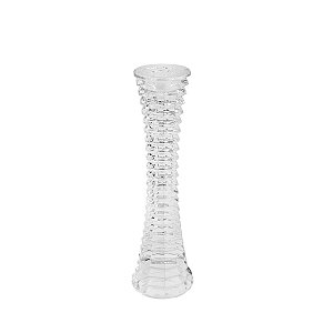 CASTIÇAL DE CRISTAL DE CHUMBO BLADE 7X25cm