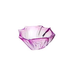 CENTRO DE MESA DE CRISTAL ECOLÓGICO NEPTUN AMETISTA 23X12CM