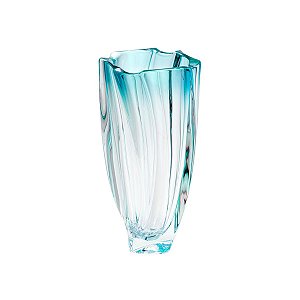 VASO DE CRISTAL ECOLÓGICO NEPTUN TURQUESA 12X30,5CM