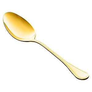 (UN) COLHER P/ARROZ AVALON PVD DOURADO