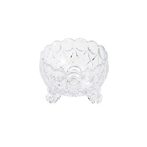 CJ 6 PC BOWL DE CRISTAL C/PÉ ANGÉLICA 9,5x7X6,2CM