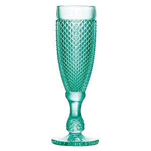 CJ 6PC TAÇA P/CHAMPAGNE DE VIDRO SODO-CÁLCICO BICO DE JACA
