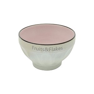CJ 2 BOWLS DE PORCELANA ALLURE PINK 700ml