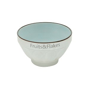 CJ 2 BOWLS DE PORCELANA ALLURE AZUL 700ml