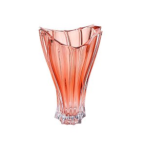 VASO DE CRISTAL PARADISE PINK 18,5x31cm