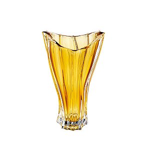 VASO DE CRISTAL PARADISE ÂMBAR 18,5X31cm
