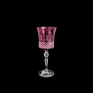 CJ 6 TAÇAS DE CRISTAL ECOLÓGICO P/VINHO GRACE AMETHIST 250ml