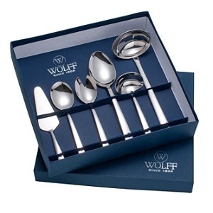JG 6PC TALHERES P/SERVIR DE AÇO INOX LONDON