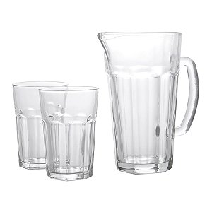 CJ 7PC 1JARRA 1,2L E 6 COPOS 310ML ALLURE
