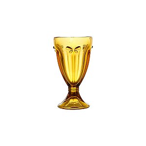 JG 6 COPOS AGUA BORBOLETA AMBAR 240 ML