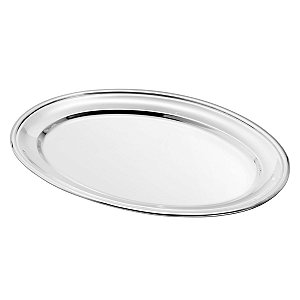 TRAVESSA DE PRATA LISO 49CM