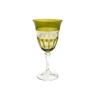 CJ 6 TAÇAS DE CRISTAL ECOLÓGICO P/VINHO KLEOPATRA/BRANTA SAFIRA 290ml