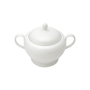 SOPEIRA DE PORCELANA LISA BRANCA 31X21,5X23cm 3,1l