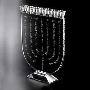 MENORAH 7 VELAS 33,5CM ALT