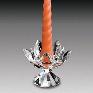 CASTIÇAL FLOWER 8,5X8,5X7,5CM