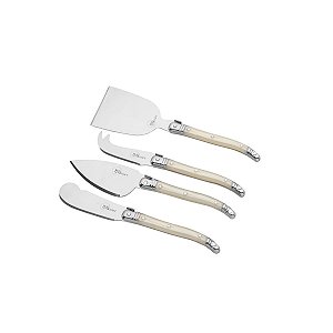 JG 4PC P/ QUEIJO DE AÇO INOX CHEESPECIAL