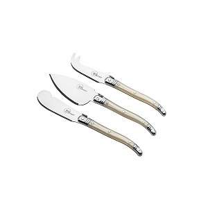 CJ 3 PÇ P/QUEIJO DE AÇO INOX CHEESPECIAL