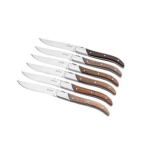 JG 6 FACAS P/ CARNE BEE 22,5CM
