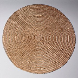 JG AMERICANO REDONDO DE PLASTICO 38CM FRANCE DOURADO