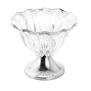 FRUTEIRA DE AÇO INOX LOUISE 25X22CM