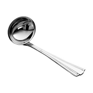 (UN) CONCHA P/MOLHO AÇO INOX CAPRI
