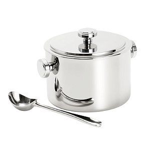 BALDE TÉRMICO /SORVETE DE AÇO INOX C/CONCHA VARESE 2L