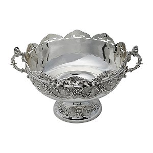 FRUTEIRA ANTIQUE DE ZAMAC 25,8X19,5X13CM