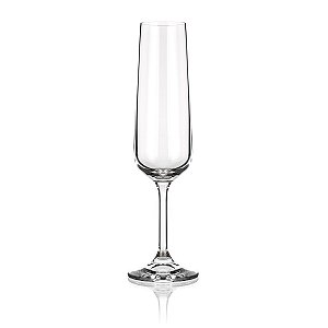 CJ 6 TAÇAS P/CHAMPANHE DE CRISTAL ECOLÓGICO MARTA FLUTE