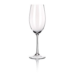 CJ 6 TAÇAS P/VINHO DE CRISTAL ECOLÓGICO TWIGGY BRANCO 460ML