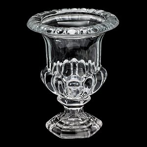 VASO DE CRISTAL C/PÉ SUSSEX 20X26CM