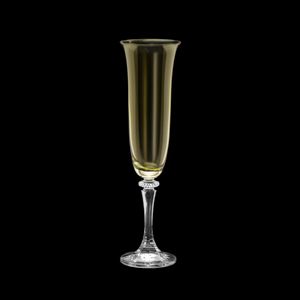 CJ 6 TAÇAS CHAMPAGNE CRISTAL ECOLÓGICO KLEOPATRA KALE 175ML