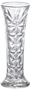 VASO DE VIDRO PÉTALAS 5,5X15CM