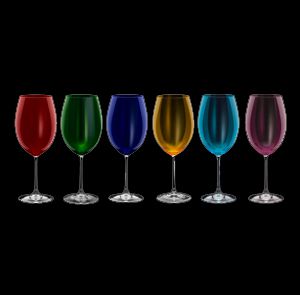 CJ 6 TAÇAS DE ÁGUA DE CRISTAL ECOLÓGICO GASTRO SORTIDA 580ML