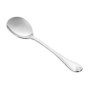 (DZ) COLHER SALADA AÇO INOX CHRIS
