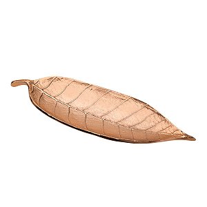 FOLHA DECORATIVA DE ALUMÍIO ROSÉ GOLD EVERGREEN 45X14cm