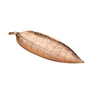 FOLHA DECORATIVA DE ALUMÍNIO ROSÉ GOLD EVERGREEN 30X10cm