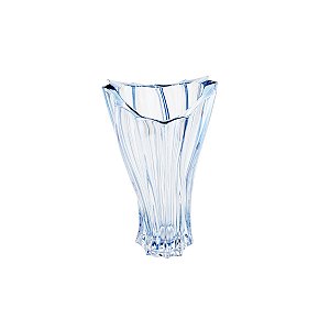 VASO DE CRISTAL PARADISE AZUL 18,5X31cm