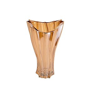 VASO DE CRISTAL PARADISE ÂMBAR 18,5X17X31cm